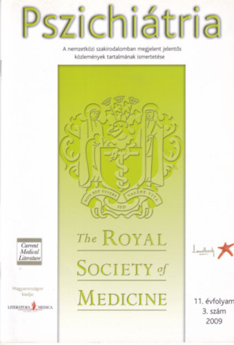 Pszichiátria 2009. 11. évfolyam 3. szám