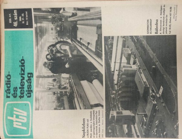 Moldvay József - Rtv (Rádió- és televízióújság) 46, XXXI. évf. 1986. XI. 29-23.