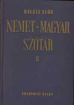 Halsz Eld - Nmet-magyar sztr I-II.