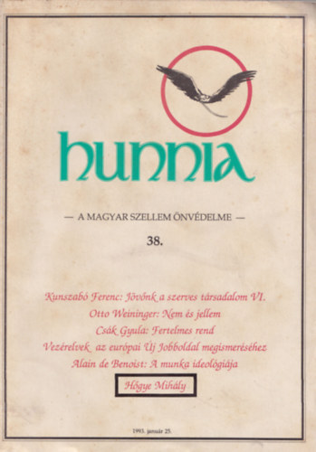 Kunszab� Ferenc - Hunnia - A magyar szellem �nv�delme 38.