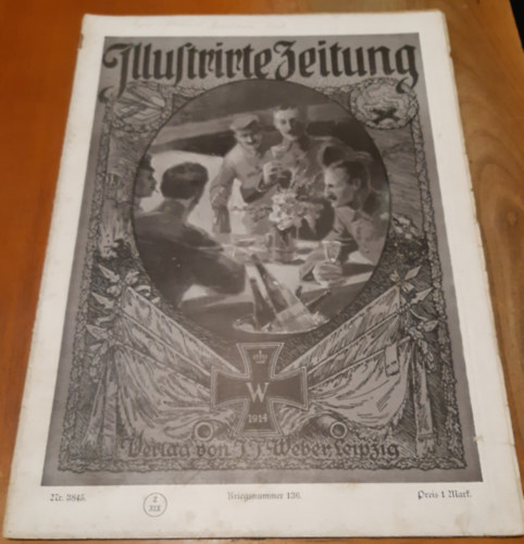 Illustrirte Zeitung : Leipzig, Berlin, Wien, Budapest, New York. Nr. 3845. 148. Band. 3. M�rz 1917. Kriegsnummer 136