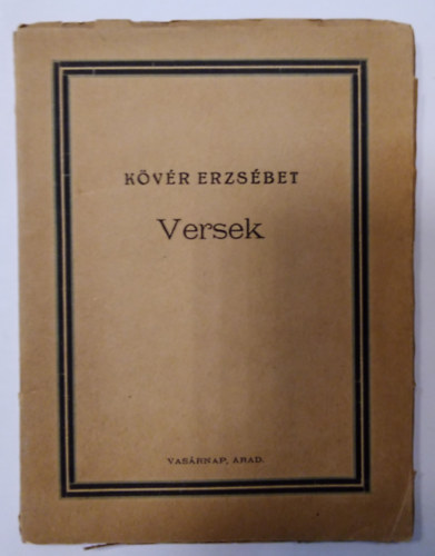 K�v�r Erzs�bet - Versek