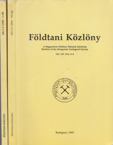 Brczi Istvn dr. - Fldtani Kzlny 1995/1-4 (Teljes vfolyam)