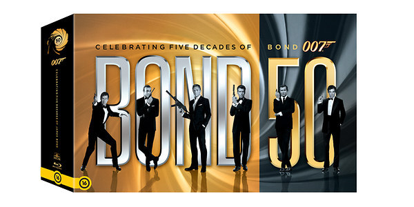 James Bond gyjtemny dszdobozban (23 DVD) - A 007 tven ve