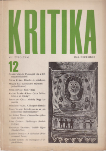 Kritika 12 - VII. vfolyam 1968 december