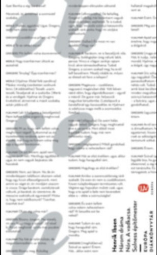 Henrik Ibsen - H�rom dr�ma - Eur�pa Di�kk�nyvt�r