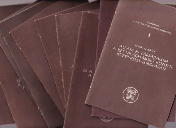 Benda K�lm�n-P�ter Katalin, Lack� Mikl�s, Orosz Istv�n, Engel P�l R�nki Gy�rgy - El�ad�sok a T�rt�nettudom�nyi Int�zetben 1., 3-11. sz�m (10 db)