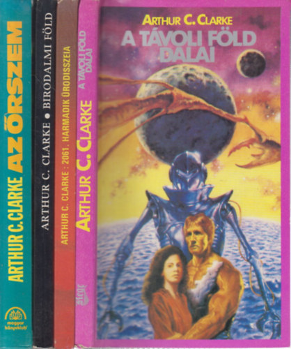 Arthur C. Clarke - 4 db. klasszikus sci-fi (A tvoli Fld dalai + 2061. Harmadik rodisszeia + Birodalmi Fld + Az rszem)