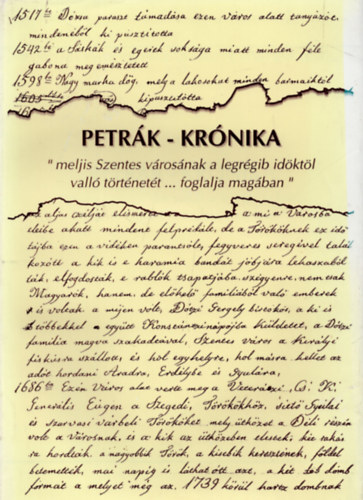 Takcs Edit - Petrk-krnika (Tanulmnyok Csongrd megye trtnetbl sor. XXV.)