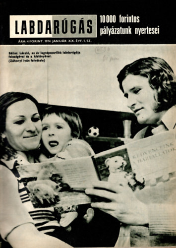 Hoffer J�zsef   (szerk) - Labdar�g�s 1974. XX. �vfolyam (teljes)