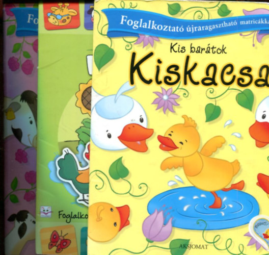 Anna Podg�rska Agnieszka Bator - 3 db gyermek foglalkoztat�: Kis bar�tok Kiskacsa �s Bocika + S�ni �s bar�tai: Falun