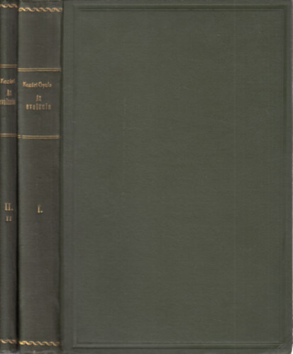 Kozári Gyula - Comte, a positivismus és az evolucio (Korunk bölcselete) I-II.
