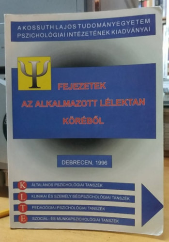 Fejezetek az alkalmazott l�lektan k�r�b�l