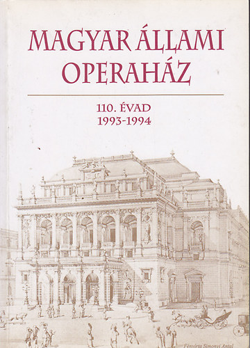 Magyar llami Operahz 110. vad 1993/1994