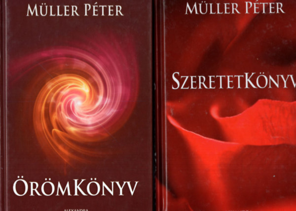 Mller Pter - 2 db Mller Pter knyv ( egytt ) 1. rmknyv, 2. Szeretetknyv