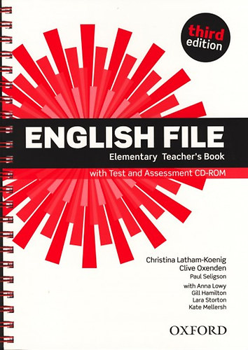 Christina Latham-Koenig; Clive Oxenden; Seligson - English File Elementary Teacher's Book - 3rd edition