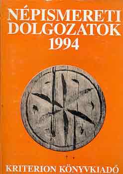 V. Andr�s J�nos  (szerk.) - N�pismereti dolgozatok 1994