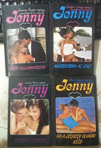 Caroline Harper, Marie Cordonnier, Jocelyn L. Lennox Francine Dawson - 4 db Jenny: Msodszorra az igazi +Ha a jghegy olvadni kezd +Perzsel cskok +Kzs hullmhosszon