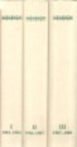 Haraszti Mikl�s  (szerk.); Kis J�nos (szerk.); K�szegfalvi Ferenc (szerk.) - Besz�l� - �sszkiad�s I-III. (1981-84, 1984-87, 1987-89)