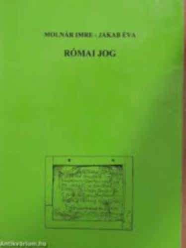 Molnr Imre Jakab va - Rmai Jog