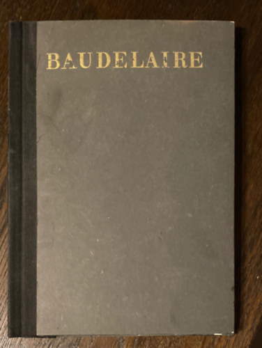 Charles Baudelaire - Versek a "Les fleurs du mal"-bl