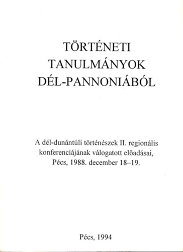 T�rt�neti tanulm�nyok D�l-Pann�ni�b�l