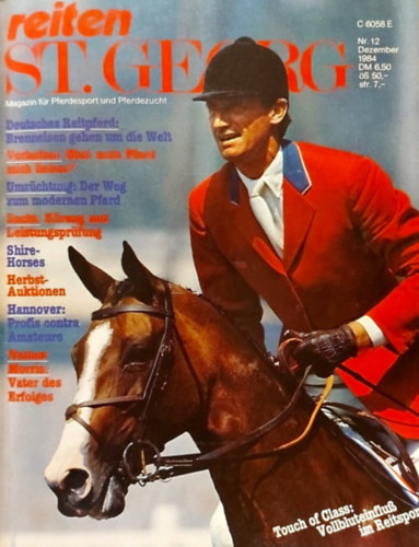 reiten ST. GEORG 1984. Dezember Nr. 12