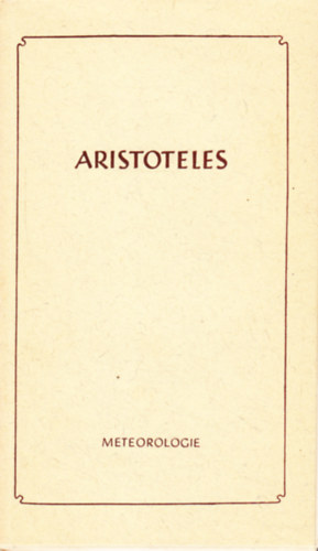 Aristoteles - Meteorologie