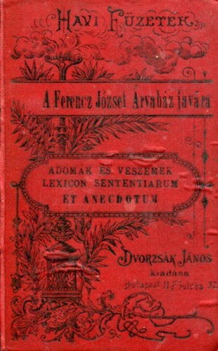 Nincs feltntetve - Adomk s veszemk - havi fzetek XVII.