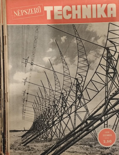Népszerű technika 1958. január-december (május hiányzik!)