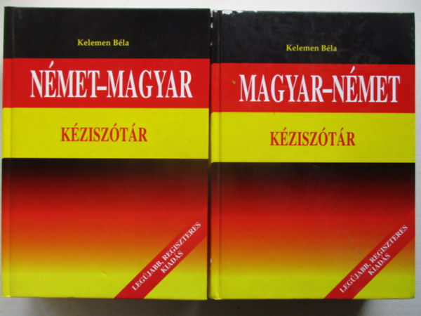 Kelemen Bla  (szerk.) - Magyar-Nmet Nmet-Magyar kzisztr (Regiszteres kiads!)