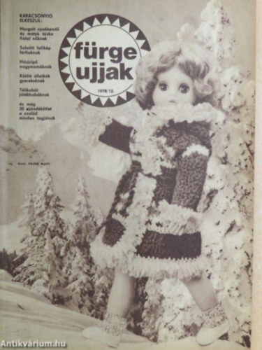 Szirmai Marianne (szerk.) - Fürge Ujjak Magazin 1978/12.