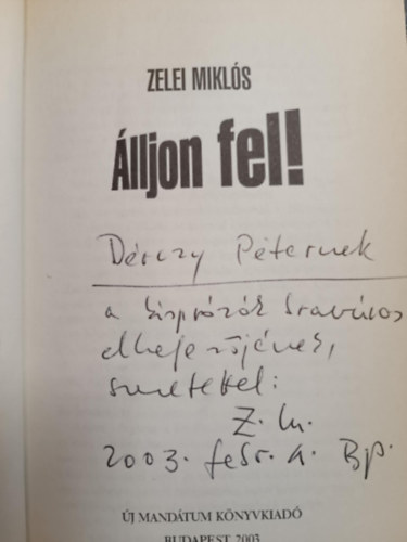Zelei Mikls - lljon fel!