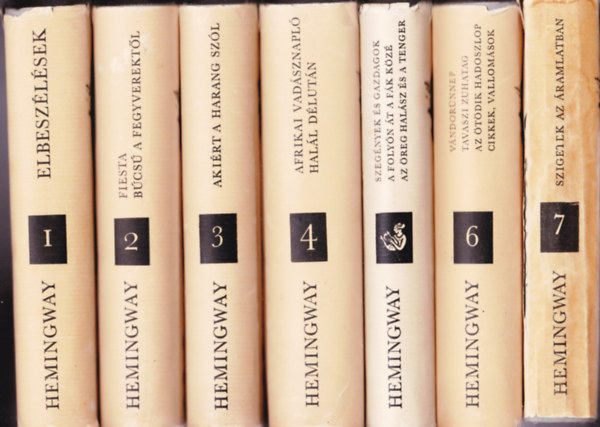 Ernest Hemingway - Ernst Hemingway mvei I-VII.