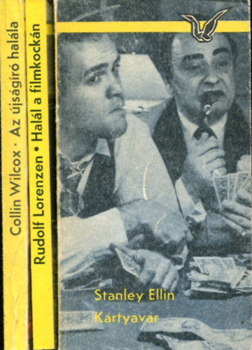 Stanley Ellin - Rudolf Lorenzen - Collin Wilcox - 3 db Albatrosz k�tet: Az �js�g�r� hal�la - Hal�l a filmkock�n - K�rtyav�r