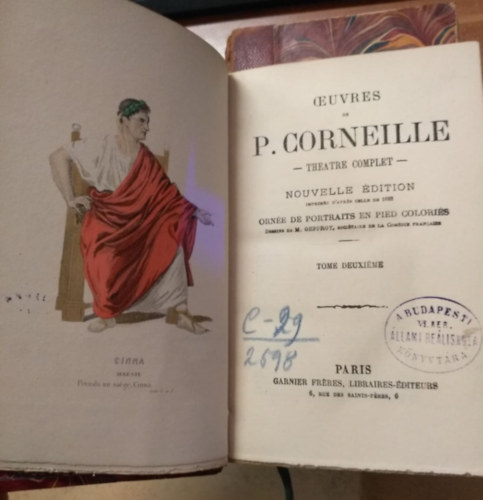 Oeuvres de P. Corneille - Th�atre complet I-II.