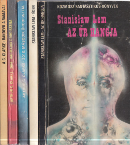 Stanislaw Lem Arthur C. Clarke - 5 db. sci-fi: Randevú a Rámával + 2061. Harmadik Űrodisszeia + 2010. Második Űrodisszeia + Éden + Az Úr hangja
