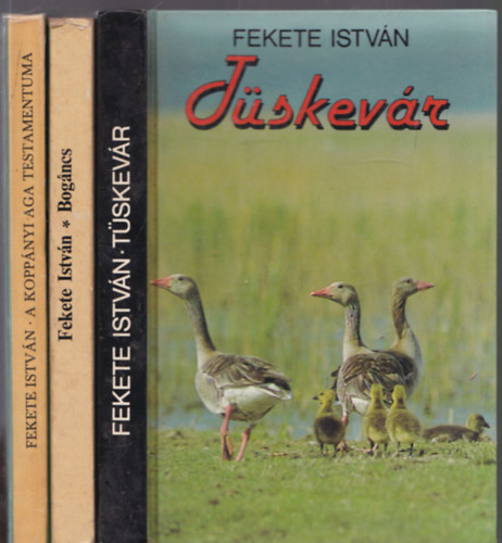 Fekete Istvn - 3 db. Fekete Istvn regny (Tskevr + Bogncs + A koppnyi aga testamentuma)