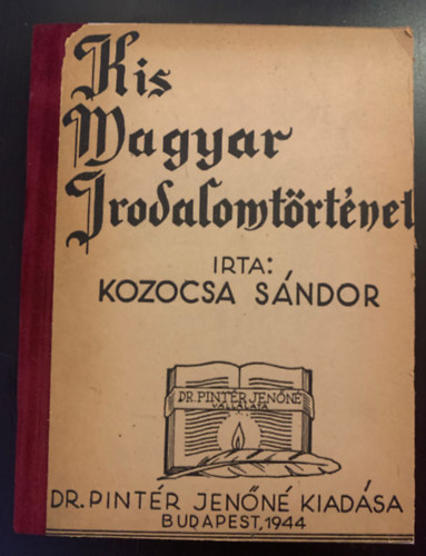 Kozocsa Sndor - Kis magyar irodalomtrtnet