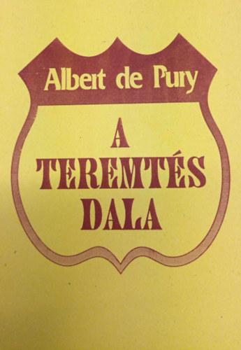 Albert de Pury - A teremt�s dala
