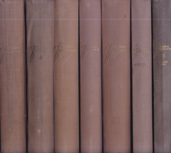 M. A. Dinnyik - M. T. Jovcsuk - B. M. Kedrov - M. B. Mityin - O. V. Trahtyenberg - A filoz�fia t�rt�nete I-VI. (7 k�tetben)