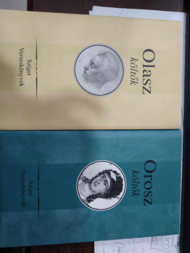 Tbb szerz, Puskin A., Borisz Paszternak, Dante Alighieri, Francesco Petrarca - 2 db vers: Orosz kltk + Olasz kltk