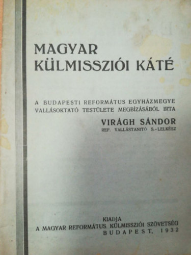 Virgh Sndor - Magyar klmisszi kt