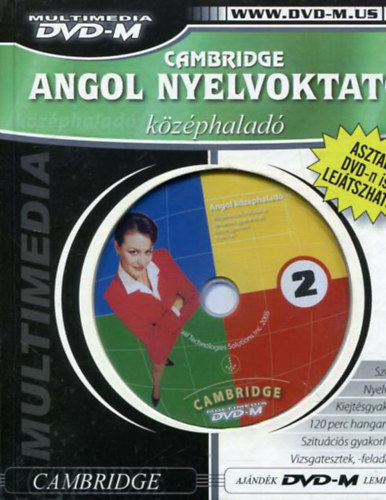 Cambridge angol nyelvoktat program 2. + DVD-M