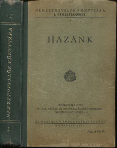 Hman Blint - Nemzetnevelk knyvtra I./1.-Haznk