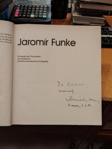 Jarom�r Funke - Fotograf und Theoretiker der modernen tschechoslowakischen Fotografie