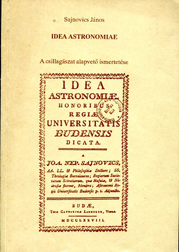 Idea Astronomiae  A csillagszat alapvet ismertetse (reprint)