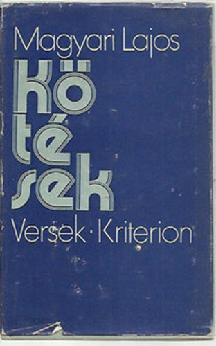 Magyari Lajos - Kötések (versek)