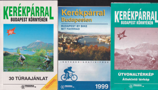 Szokoly Mikl�sn�  (szerk.) - Ker�kp�rral Budapest k�rny�k�n (t�rk�pmell�klettel)