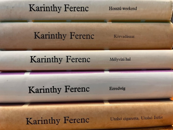 Karinthy Ferenc - Karinthy Ferenc k�nyvcsomag (5 db)
